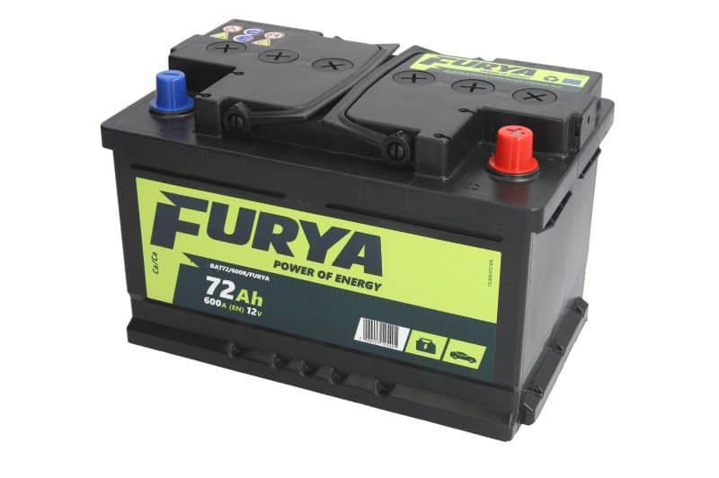 AKUMULATOR FURYA 72AH 600A D+