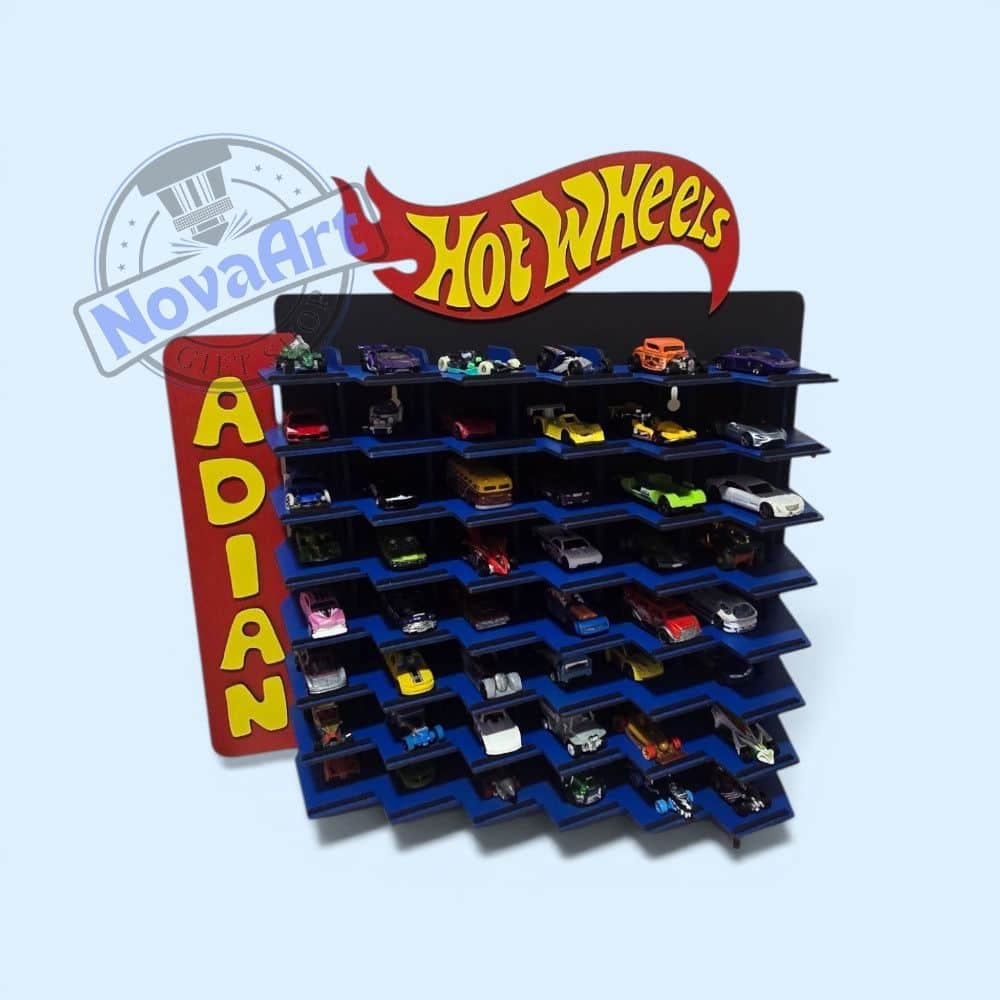 Hot Wheels polica za autiće