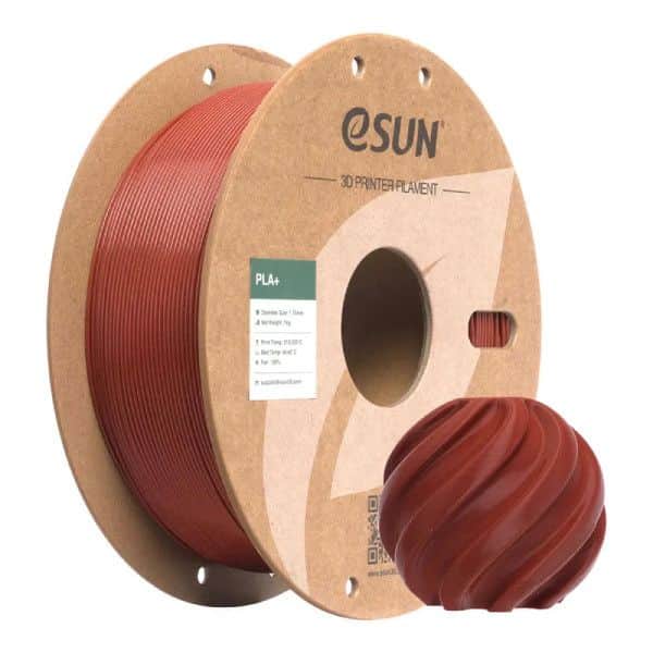 3D PLA+ Filament eSUN 1,75 mm 1 kg Brick Red