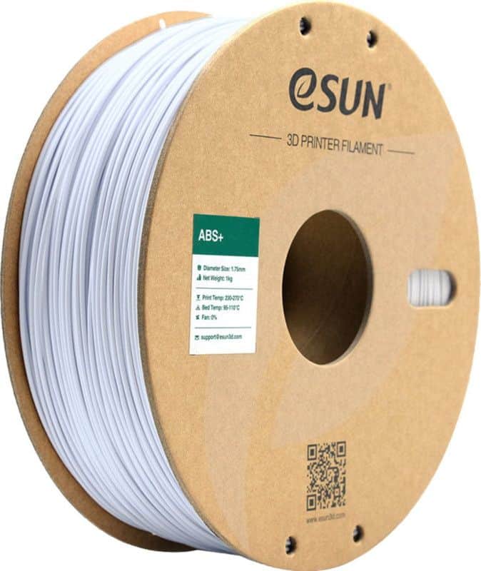 3D ABS+ Filament eSUN 1,75 mm 1 kg Cold White