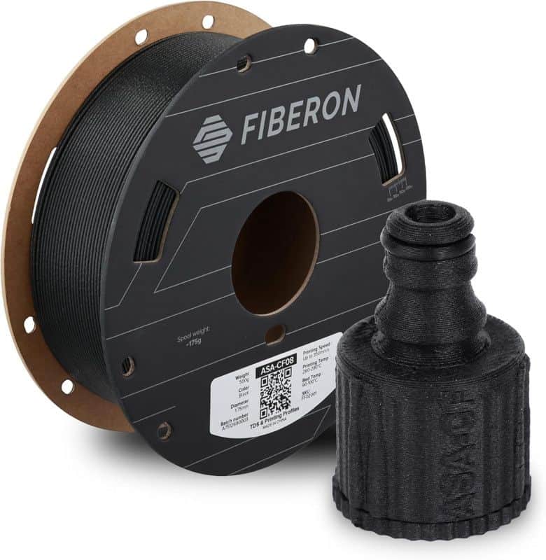 3D ASA-CF08 Filament Polymaker 1,75mm 1kg Black
