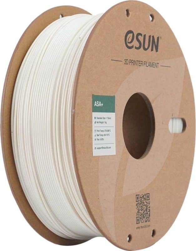 3D ASA+ Filament eSUN 1,75 mm 1 kg Warm White
