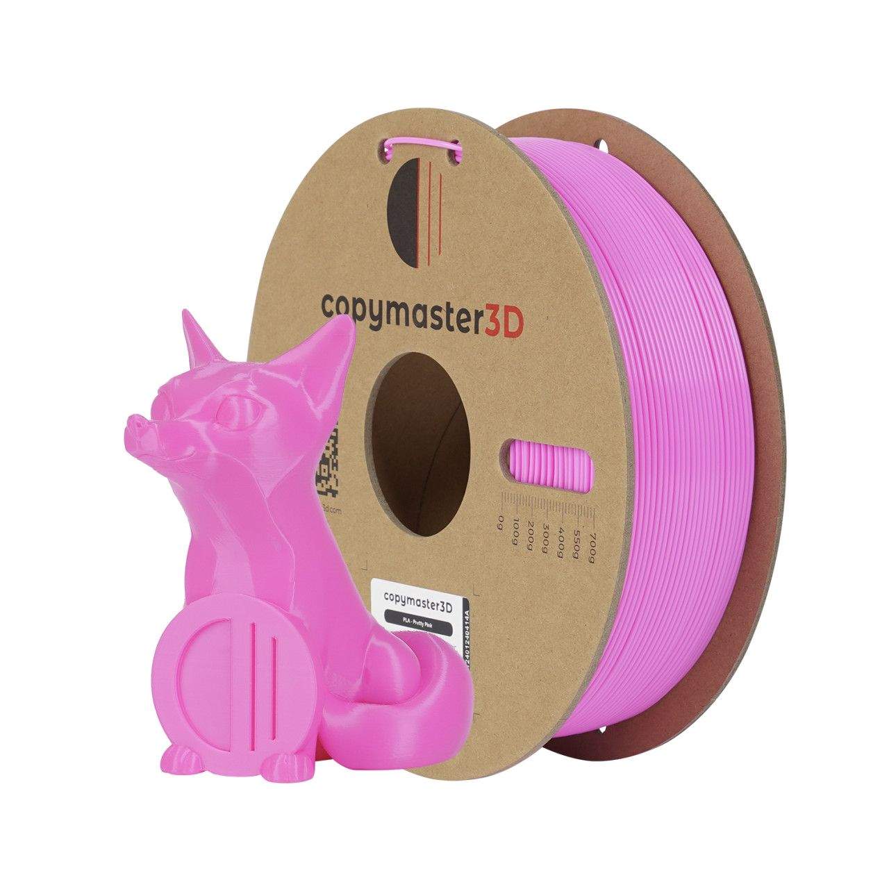 3D PLA Printer Filament Copymaster3D 1,75mm 1kg Pretty Pink