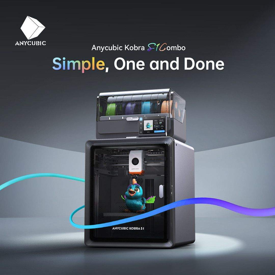 3D Printer Stampac Anycubic Kobra S1 Combo
