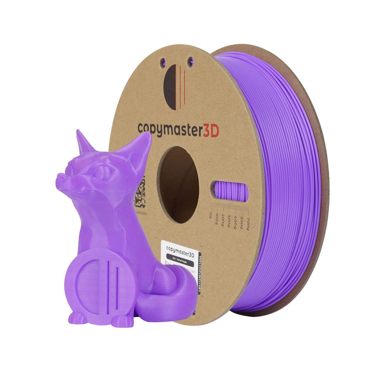 3D PLA Printer Filament copymaster3D 1,75mm 1kg Purple