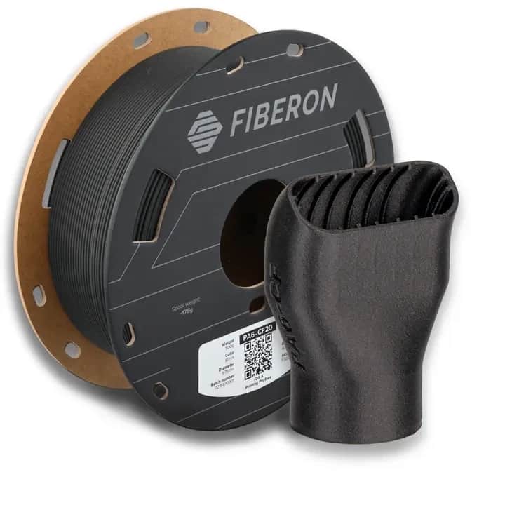 3D PA6-CF20 Filament Polymaker Fiberon 1,75mm 500g
