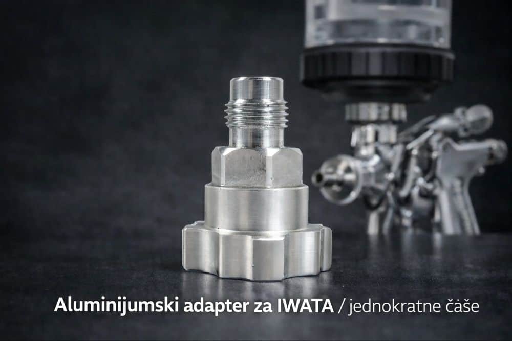 Adapter za IWATA jednokratne case prikljucak posude sprica