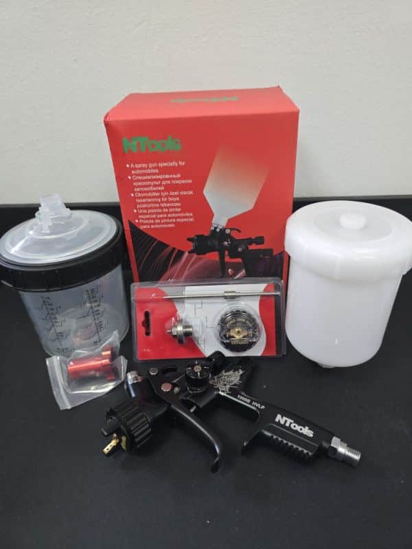 SATA JET NTools 1000B 1.3mm i 1.7mm pistolj sprica farbanje lak