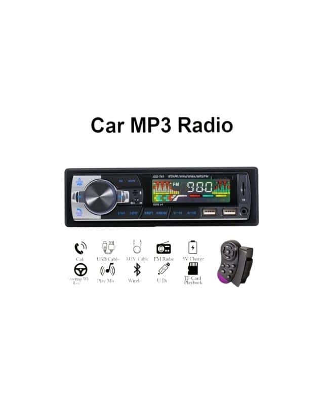Auto Radio Bluetooth MP3 USB Memorijska kartica komande za volan
