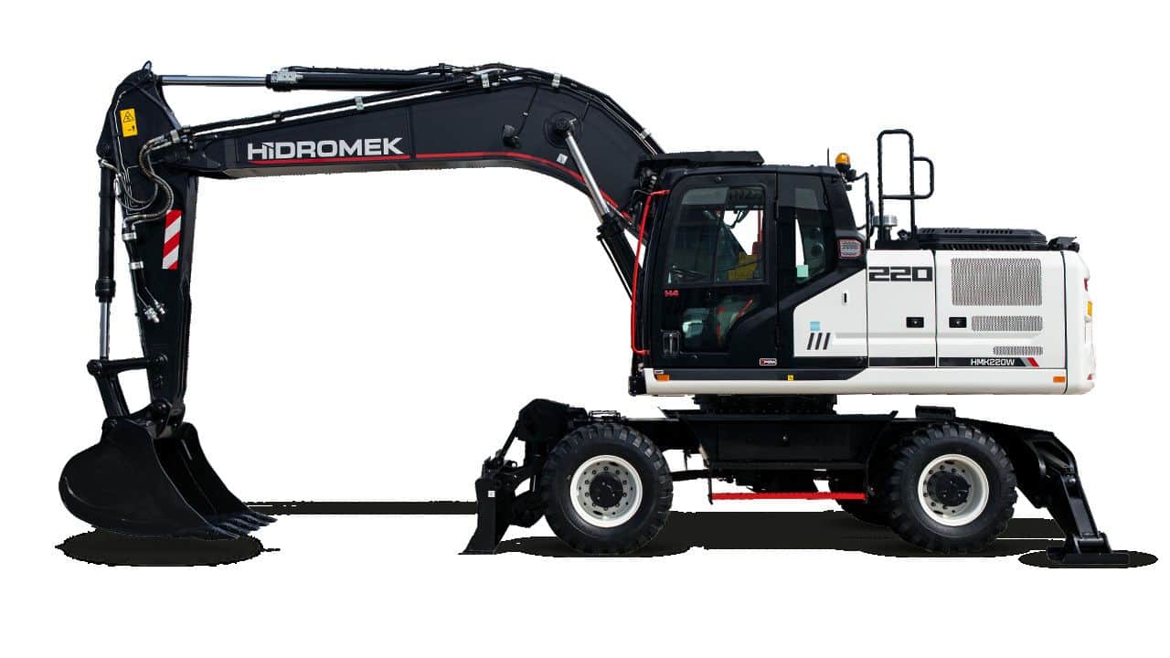 Bageri na točkove - HIDROMEK: HMK 150 WR | HMK 210 W | HMK 220 W