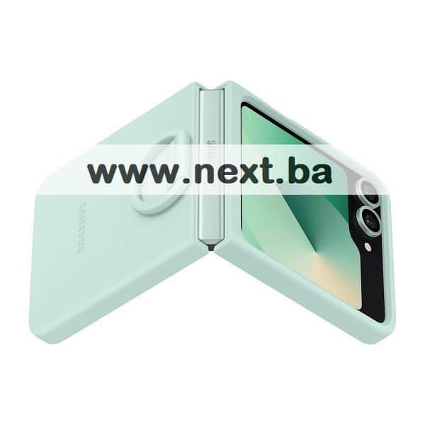 Samsung Galaxy Z Flip6 Silikonska maska Menta zelena Original