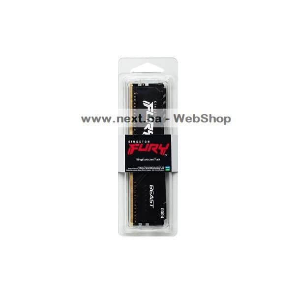 Memorija DDR4 16GB 3200MHz Kingston FURY Beast KF432C16BB1/16