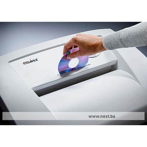 Uništivač papira Dahle 406 15 listova P4 CD/DVD kartice 60 litara