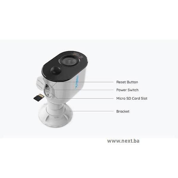 IP Kamera Reolink Argus serija B330 bijela 4MP WiFi, baterija