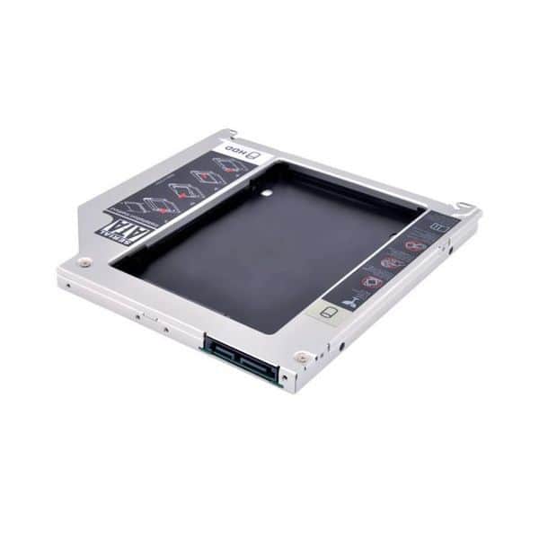 Ladica adapter za ugradnju SSD u laptop na mjesto optike 9.5mm