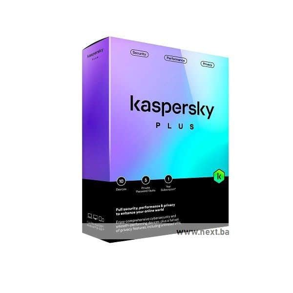 Kaspersky Plus 3-uređaja 1-godina licenca