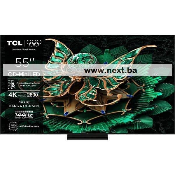 TV TCL 55C7K 4K QD-Mini LED 144Hz Audio BANG&OLUFSEN HDR Premium