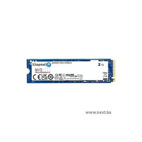 SSD 2TB Kingston NV3 PCIe M.2 2280 NVMe SNV3S/2000G