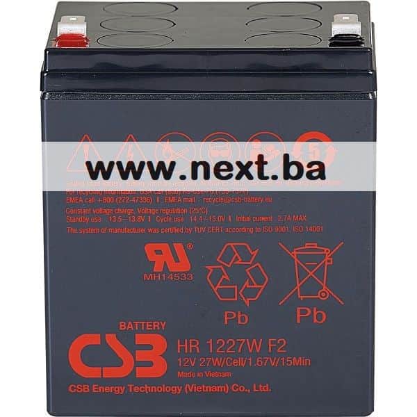 Baterija opće namjene CSB HR1227WF2 125V 6,2Ah F2