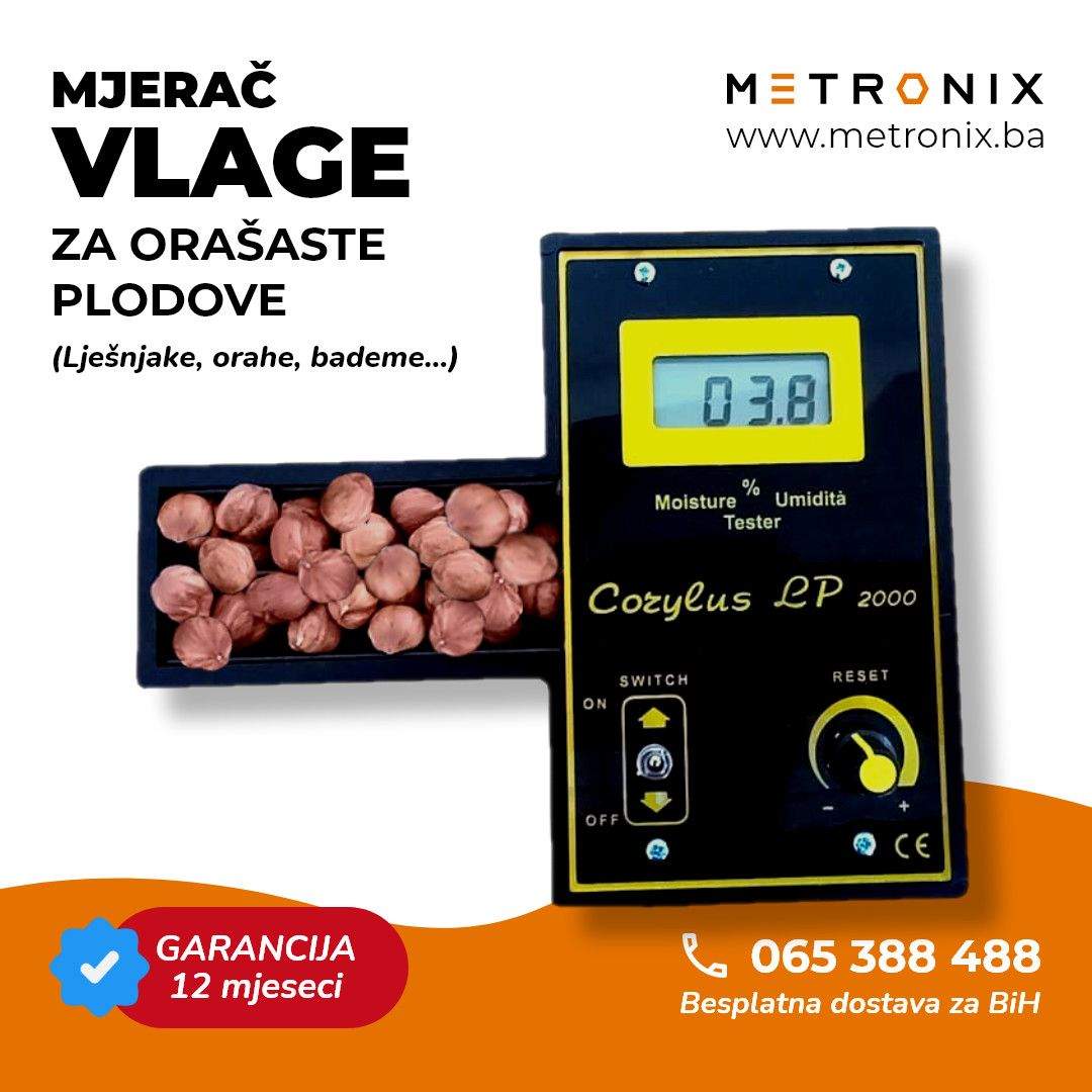 Mjerač vlage za orašaste plodove CORYLUS LP2000