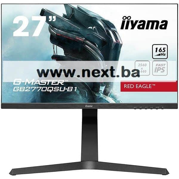 Gaming Monitor IIYAMA GB2770QSU-B6 27 IPS 2560x1440 180Hz 0.2ms