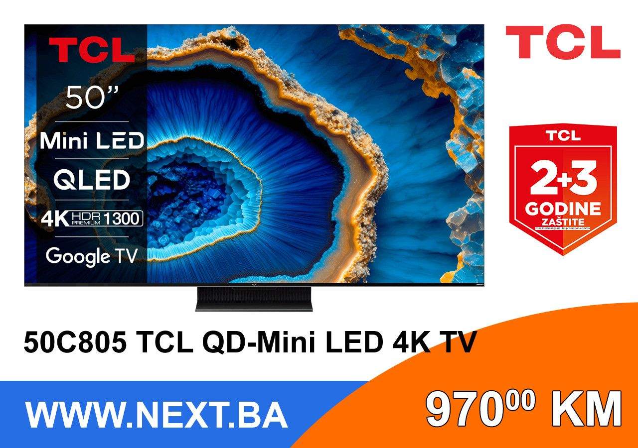 50C805 TCL C805 QD-Mini LED 4K TV Android