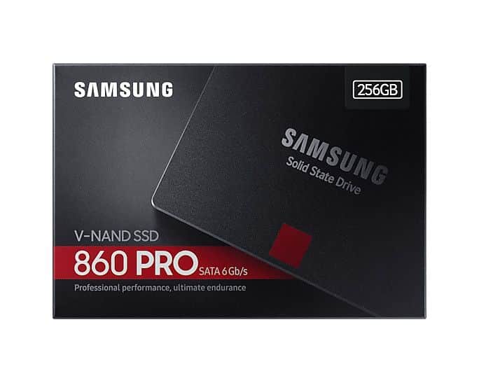 SSD Samsung 256GB 860 PRO 2.5" Sata