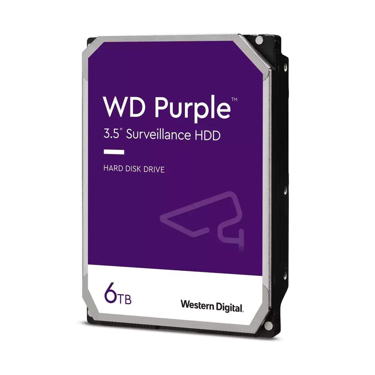 HDD Interni WD Purple Surveillance 6TB 3,5 SATA WD64PURZ