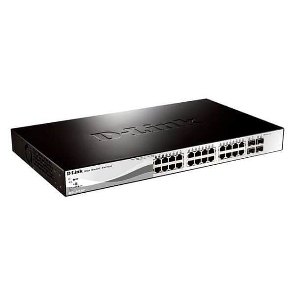 Switch D-Link DGS-1210-28P PoE plus 4x Combo SFP