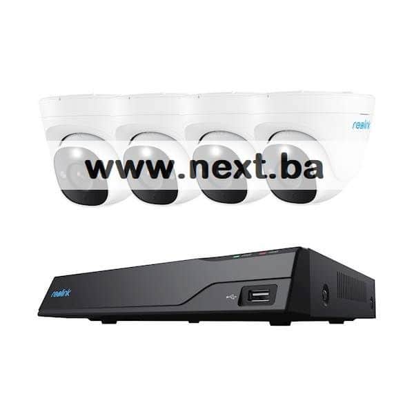 Reolink NVR snimač NVS8-8MD4 4K 8-kanalni 2TB HDD 4x POE 8MP kame