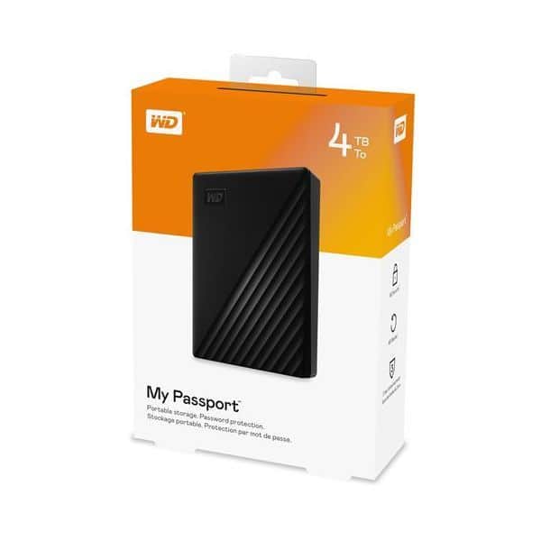 Eksterni Hard Disk WD My Passport USB 3.2 Black 4TB