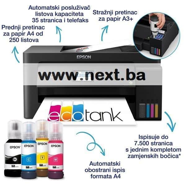 Multifunkcijski printer Epson INK ITS L14150 A3 WiFi LAN USB