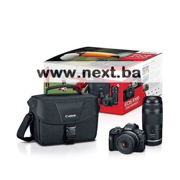 Fotoaparat CANON R100 + RFS 18-45 + RF75-300