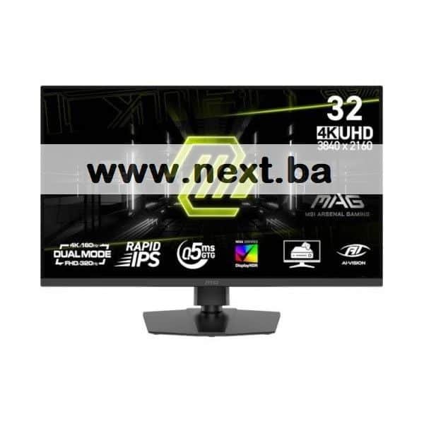 Monitor 32 MSI MAG 322URDF E16 Dual Mode 4k 160hz FHD 320hz 0.5ms
