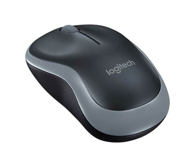 Miš Logitech bežični M185 Swift Grey