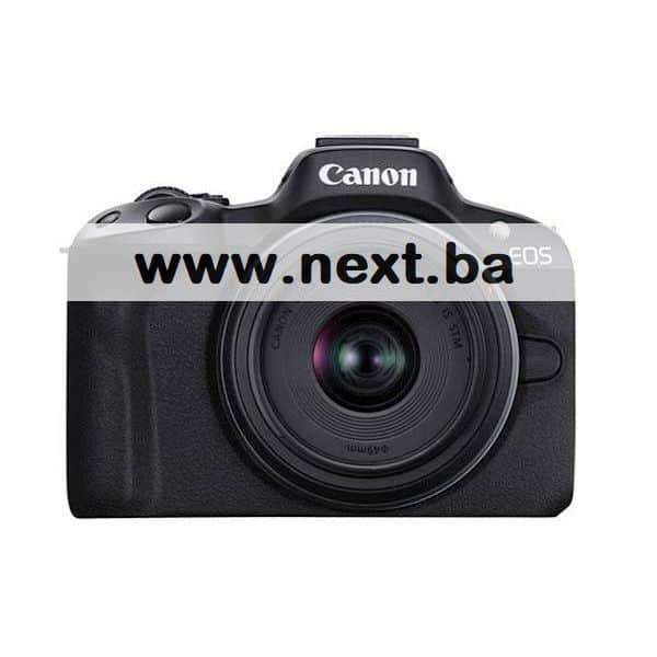 Fotoaparat CANON R50 RFS 18-45 + RFS 55-210 IS STM