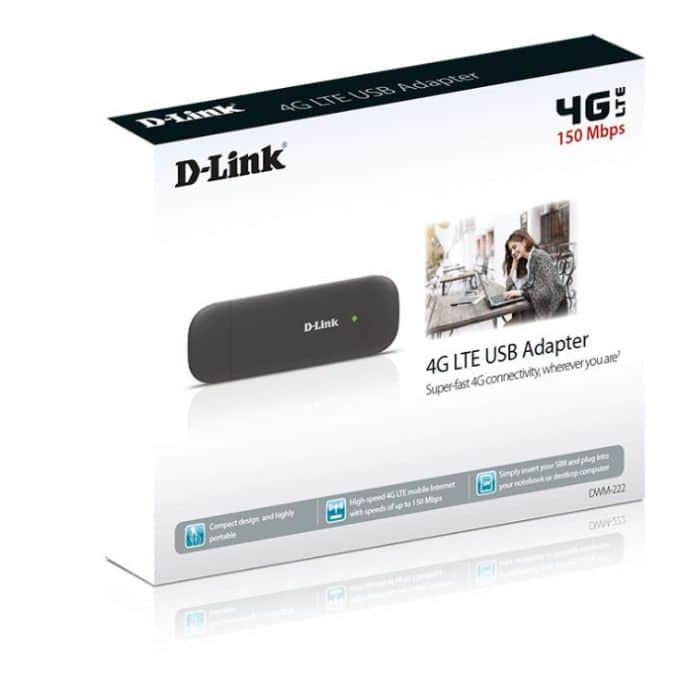 D-link 4G LTE USB adapter D-Link DWM-222