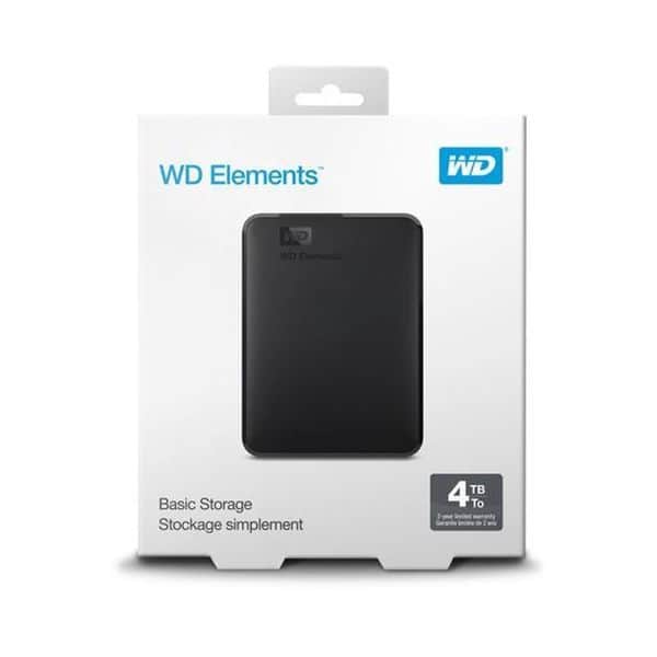 HDD Eksterni WD Elements Portable 4TB WDBU6Y0040BBK-W