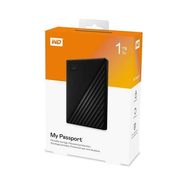 Eksterni Hard Disk WD My Passport USB 3.2 Black 1TB