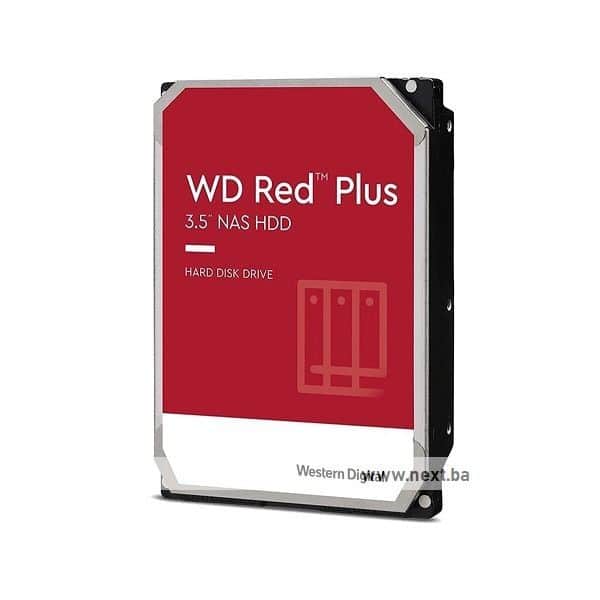 HDD Interni WD Red Plus NAS (CMR) 6TB 3,5 SATA WD60EFPX