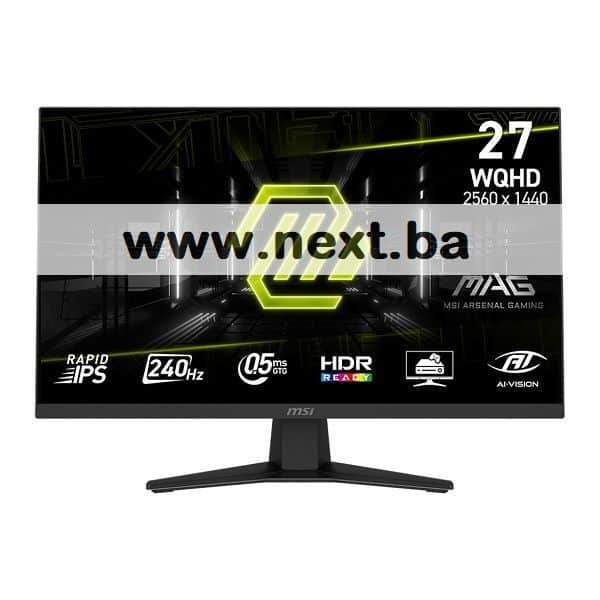 Monitor 27 MSI MAG 274QF X24 WQHD 240Hz Zakrivljeni 0,5ms