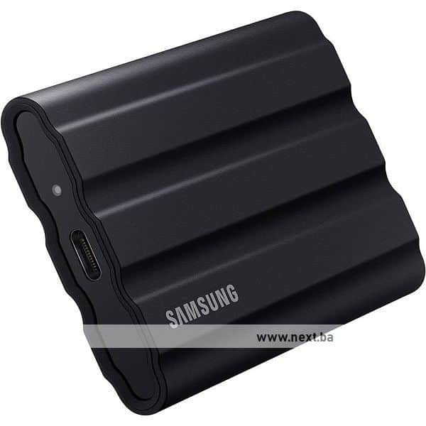 SSD Eksterni 1TB Samsung Portable T7 Shield Black USB 3.2