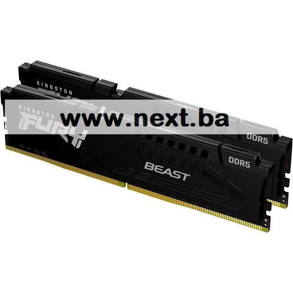 Memorija DDR5 32GB (2x16) 5600MHz Kingston FURY Beast