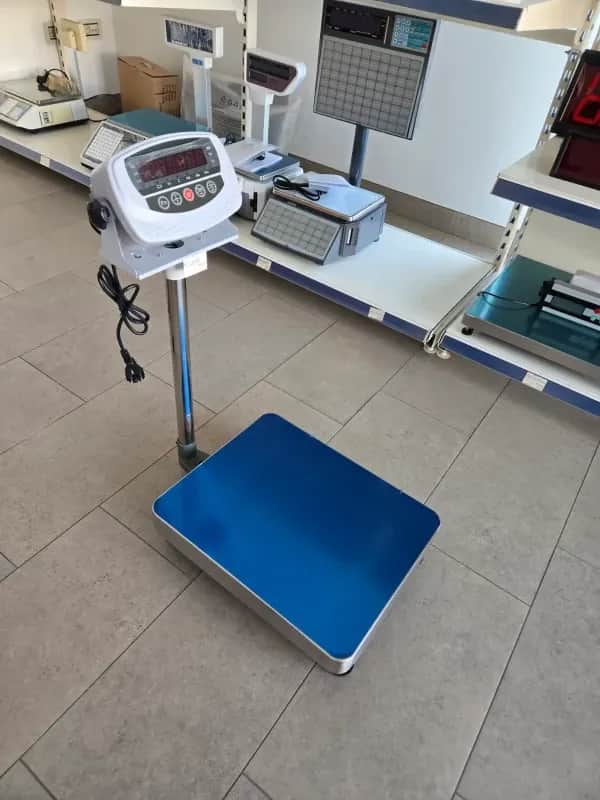 Digitalna magacinska vaga 500x400mm 150 kg - baždarena