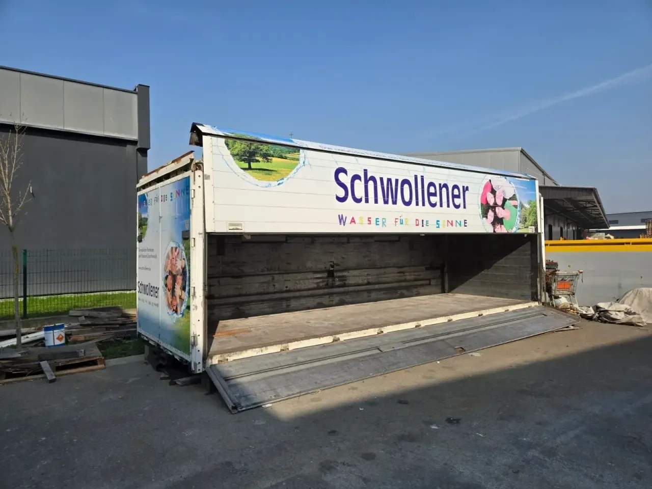 Sanduk za kamion aluminijum 7.75x2,5x2 m
