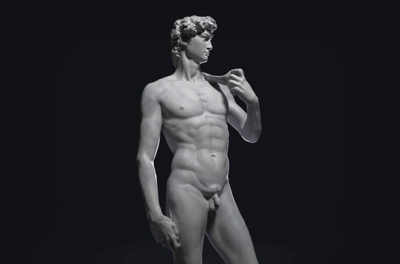 Michelangelo - David Statua / Figura