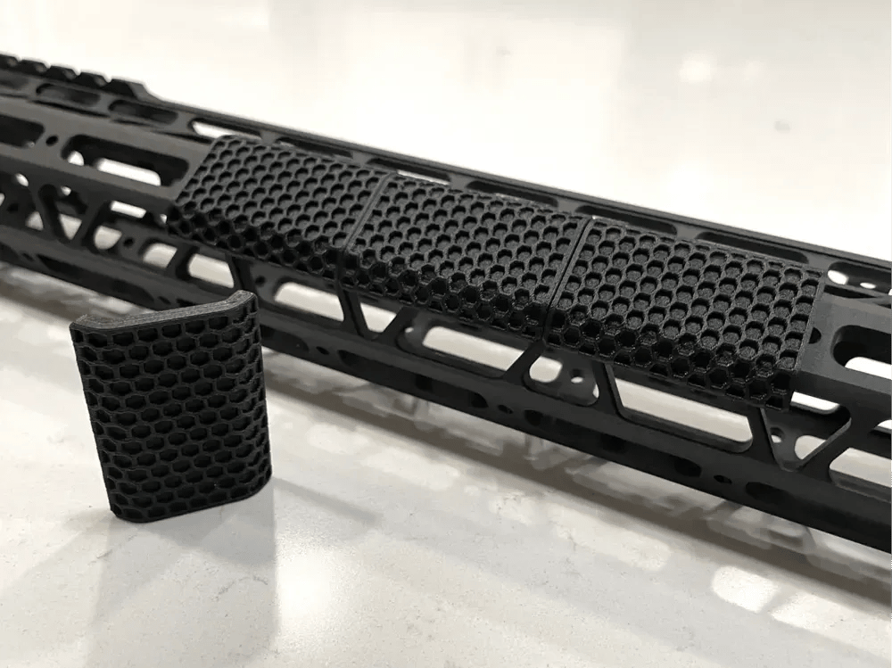 Airsoft M-LOK Pokrivači za Šine Hex Grip / Rukohvat