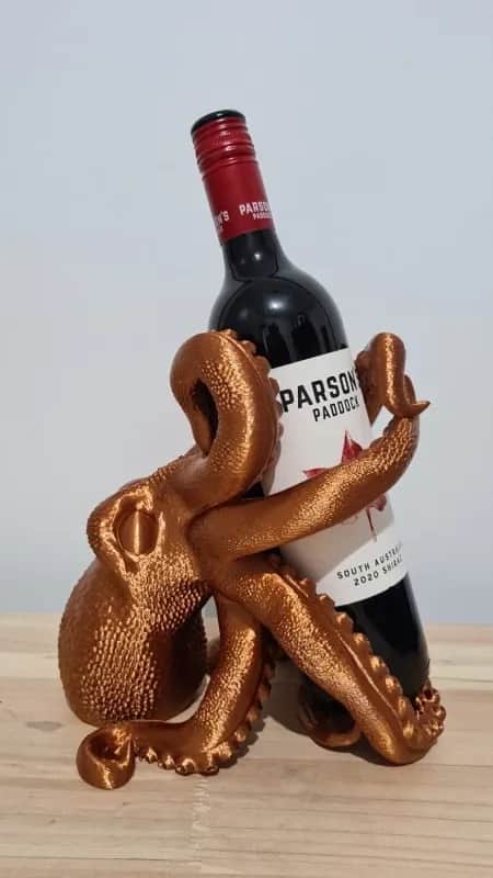 Unikatni Stalak za Vino u Obliku Hobotnice / Držač za Vino