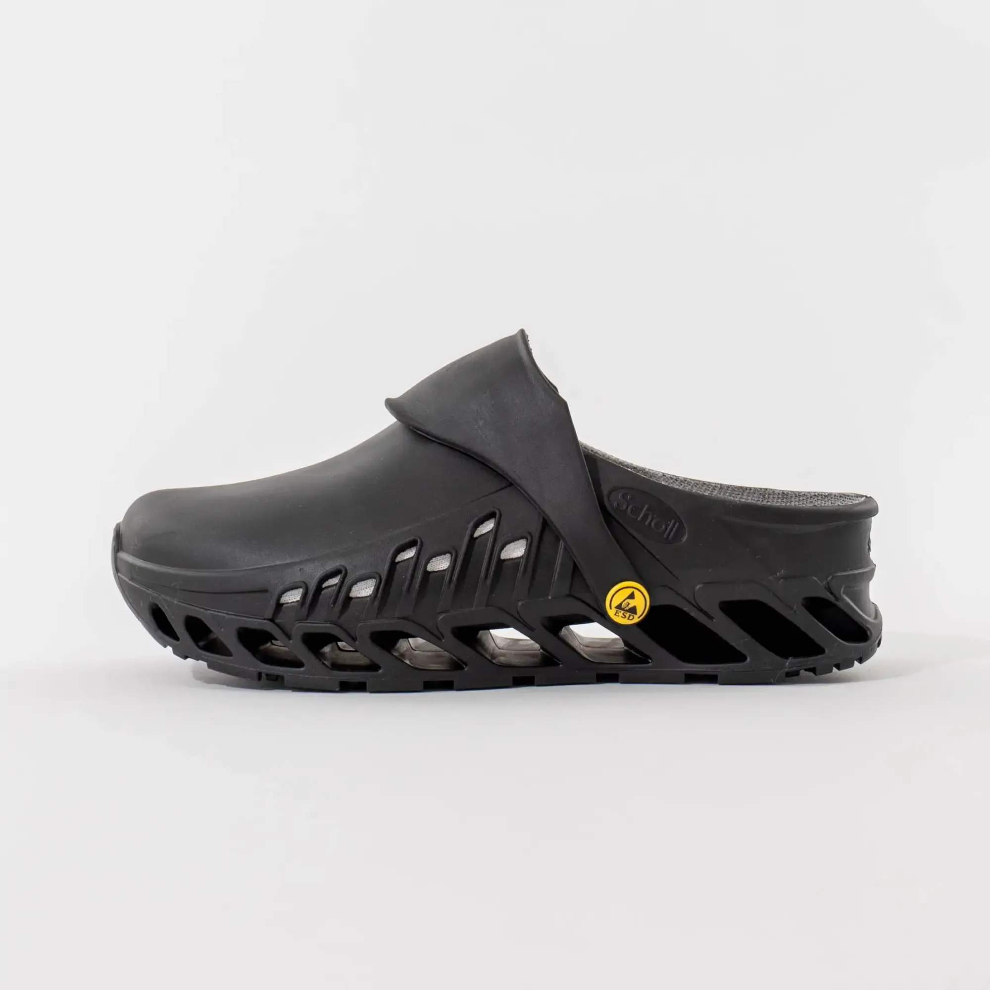 Unisex Scholl klompe Evoflex – Crne