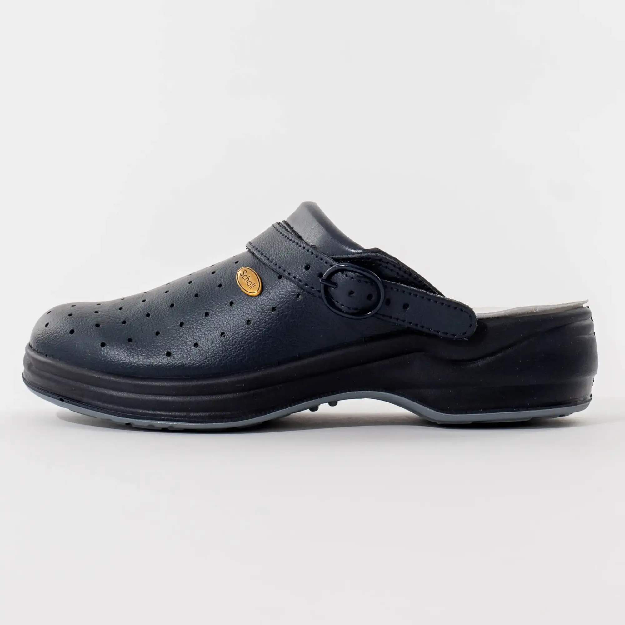 Unisex Scholl klompe New Bonus – Teget